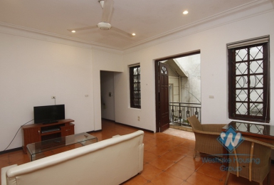 A spacious onne-bedroom apartment on Tran Phu street, Ba Dinh, Hanoi